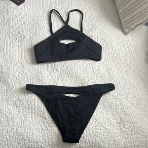 L'Agent by Agent Provocateur Black Bikini Small